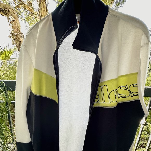 Ellesse Other - Ellesse Track Jacket navy blue/yellow 2020 - RARE!